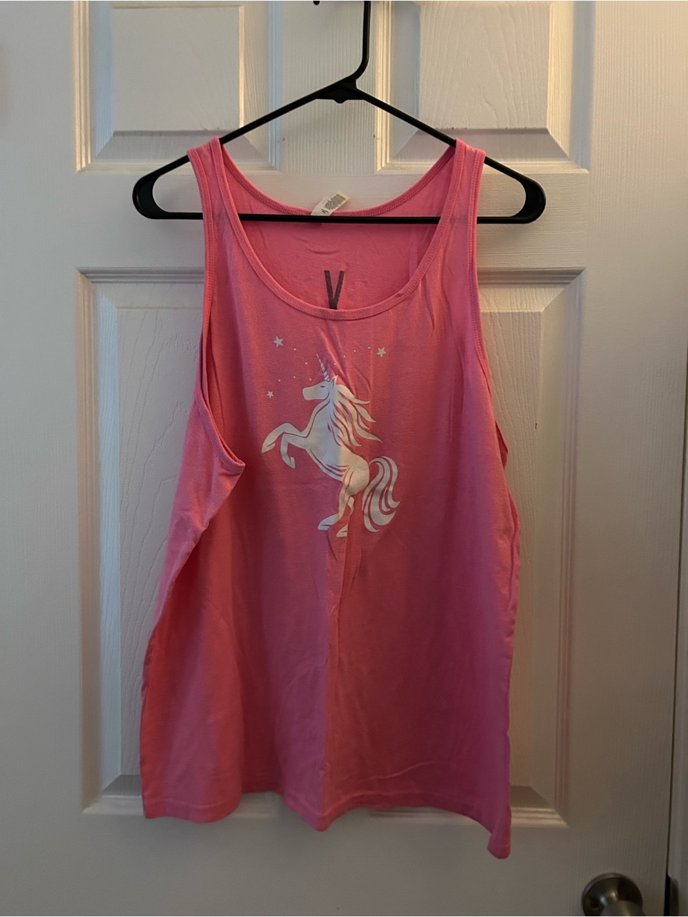 Bella Canvas Pink Unicorn Graphic Tank Top
